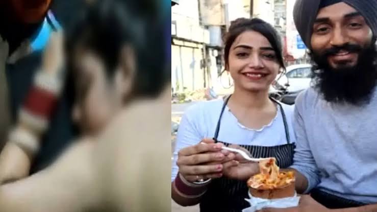 (download link)Kulhad Pizza Couple Viral Video: कुल्हड़ पिज़्ज़ा viral video
